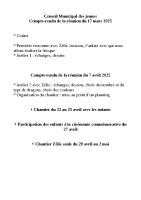 CR réunions du 17 mars, du 7 avril et du chantier de la fresque