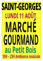 Marché GOURMAND 11 août 2025